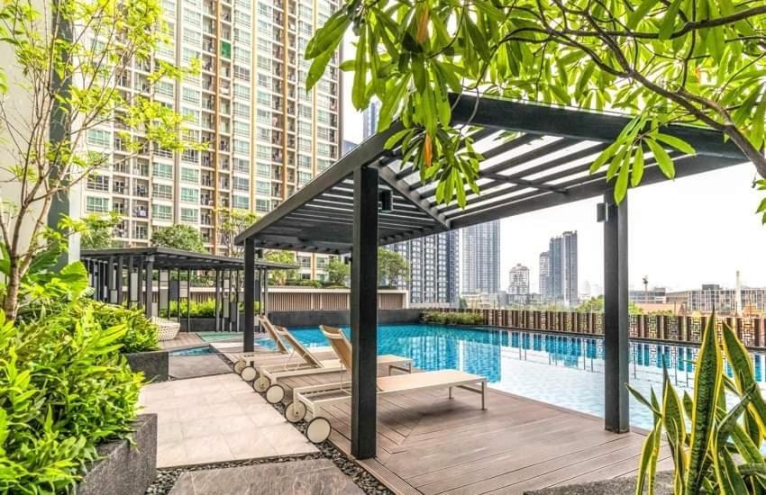 Condo In Bangkok With Swimming Pool Near Malls And Train מראה חיצוני תמונה